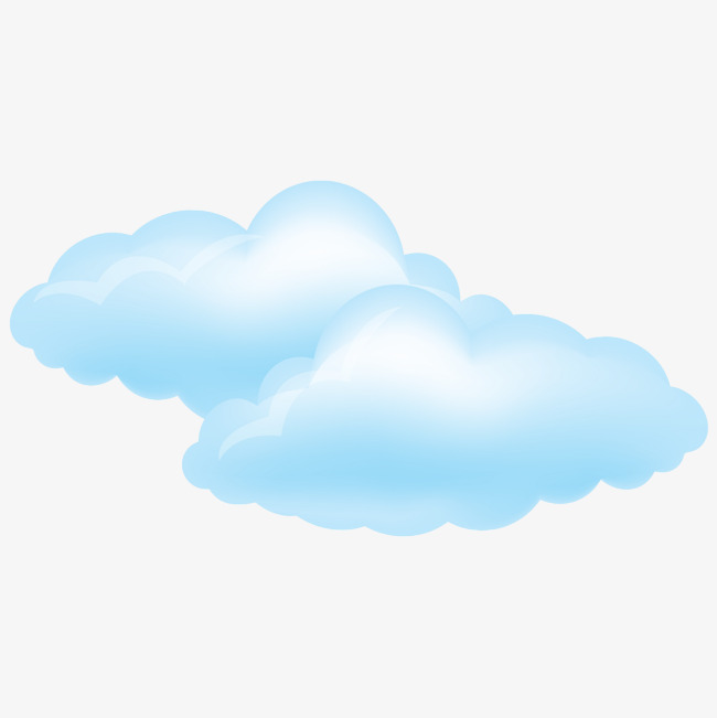 650x651 Vector Hand Painted Cloud Material, Hand Vector, Cloud Vector