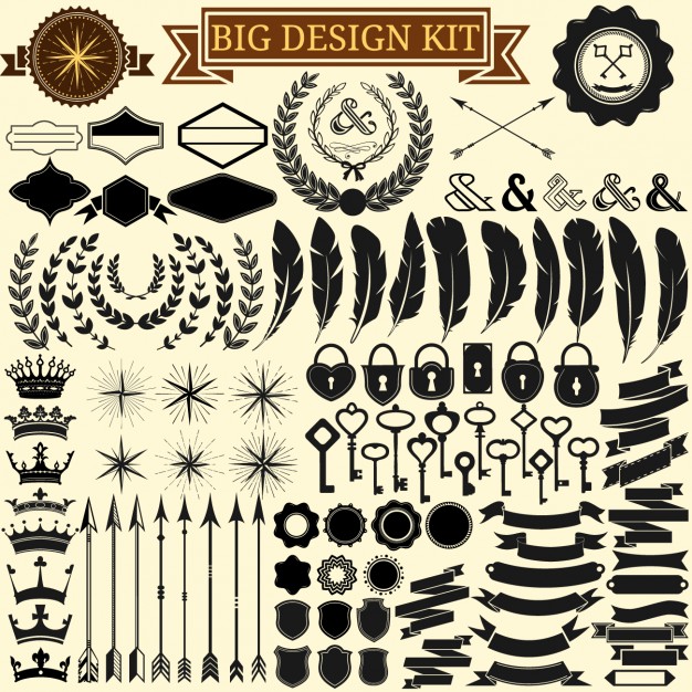 626x626 Design Elements Collection Vector Free Download