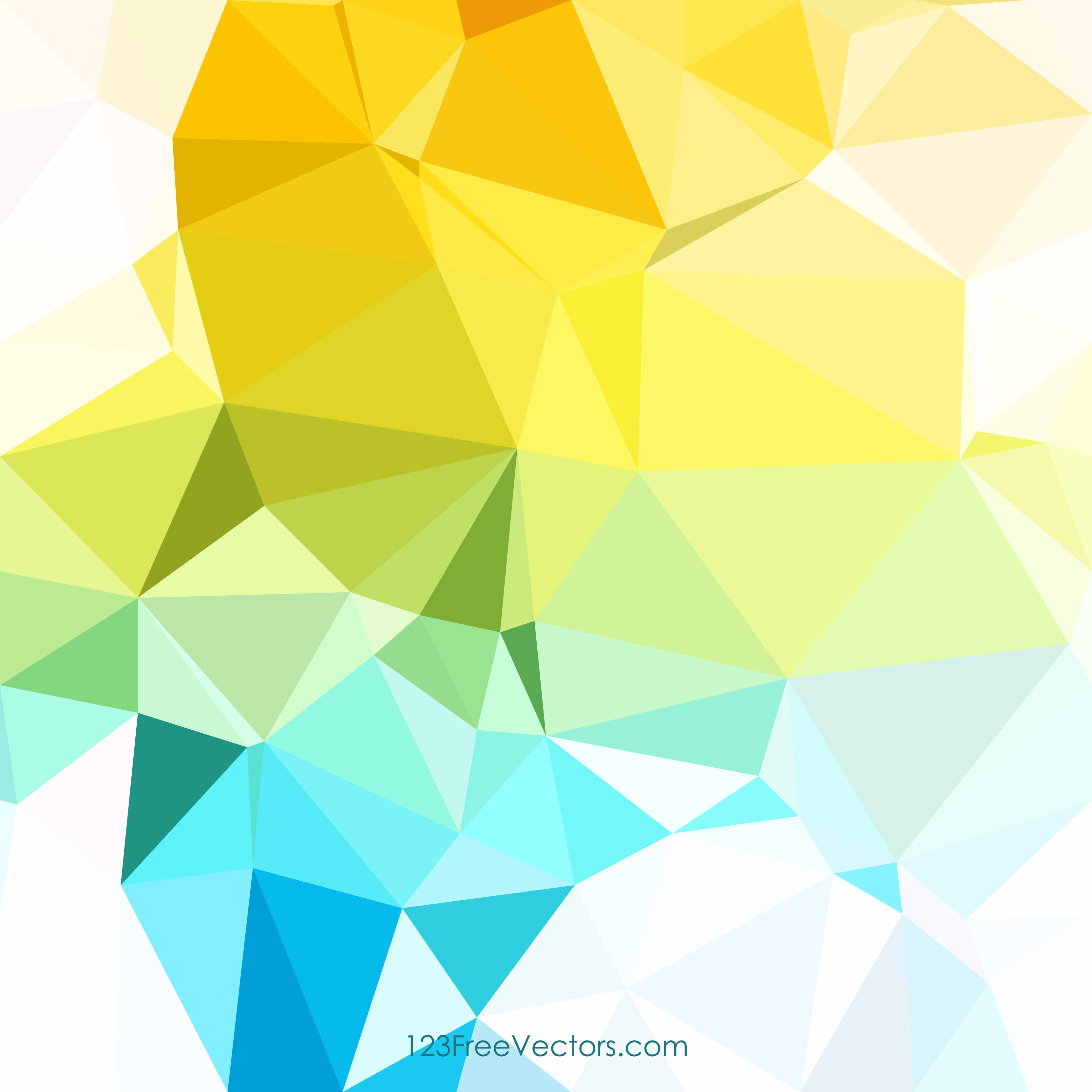 3333x3333 Low Poly Light Color Background Vector 123freevectors