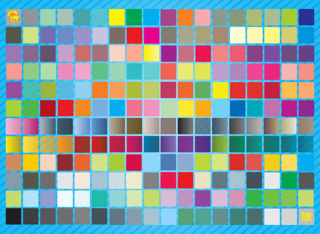 1024x750 Color Chart