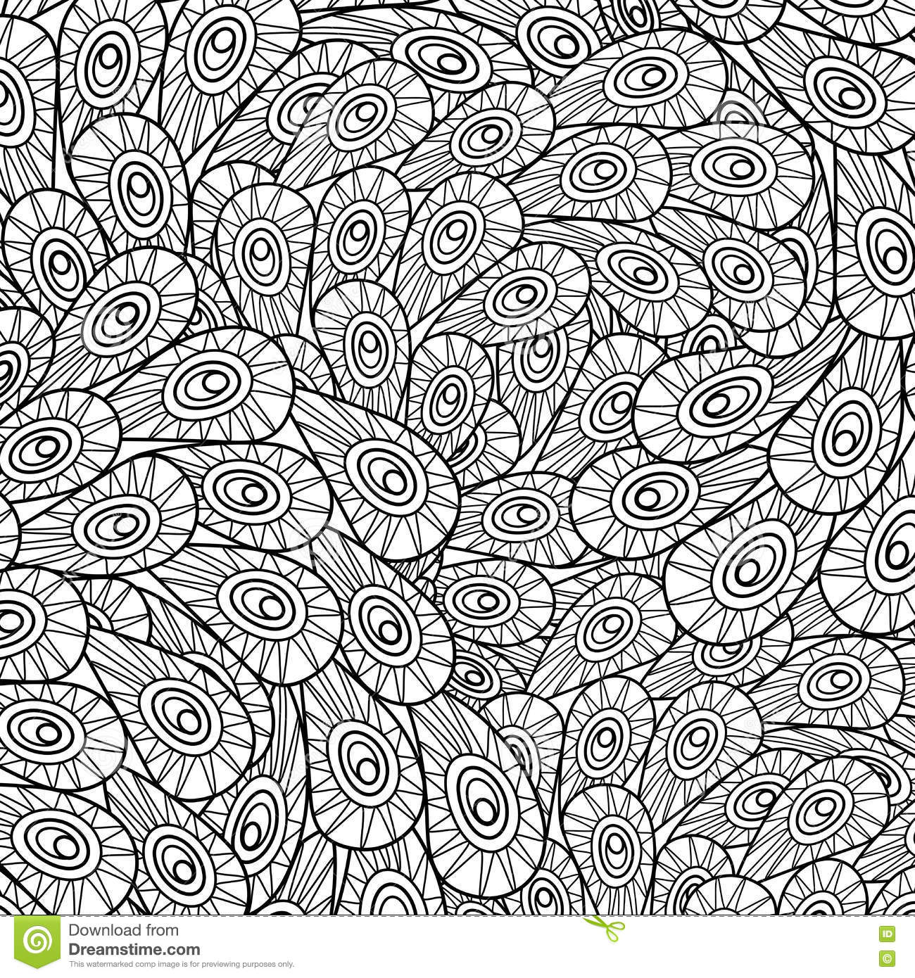 1300x1390 Peacock Feathers Coloring