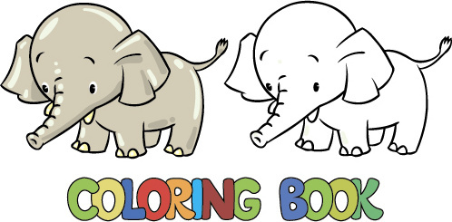 498x245 Vector Cartoon Animal Coloring Pages Free Vector Download (43,348