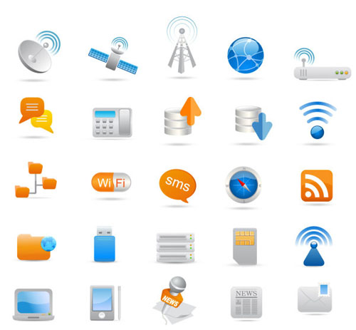500x463 Mobile Communications Icon Vector Material