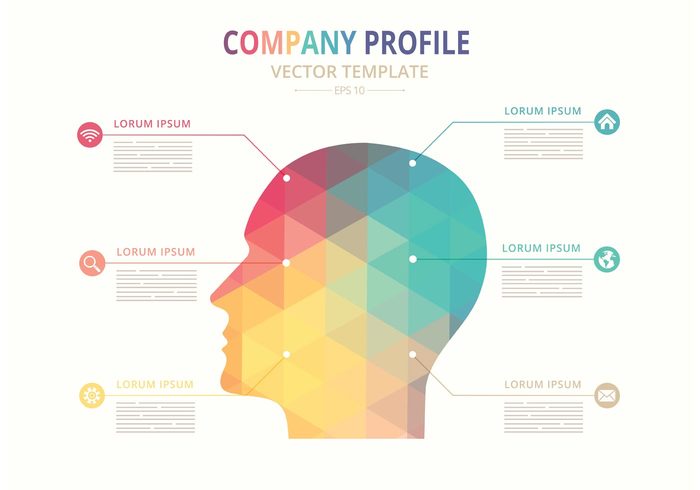 700x490 Free Vector Company Profile Template 103848