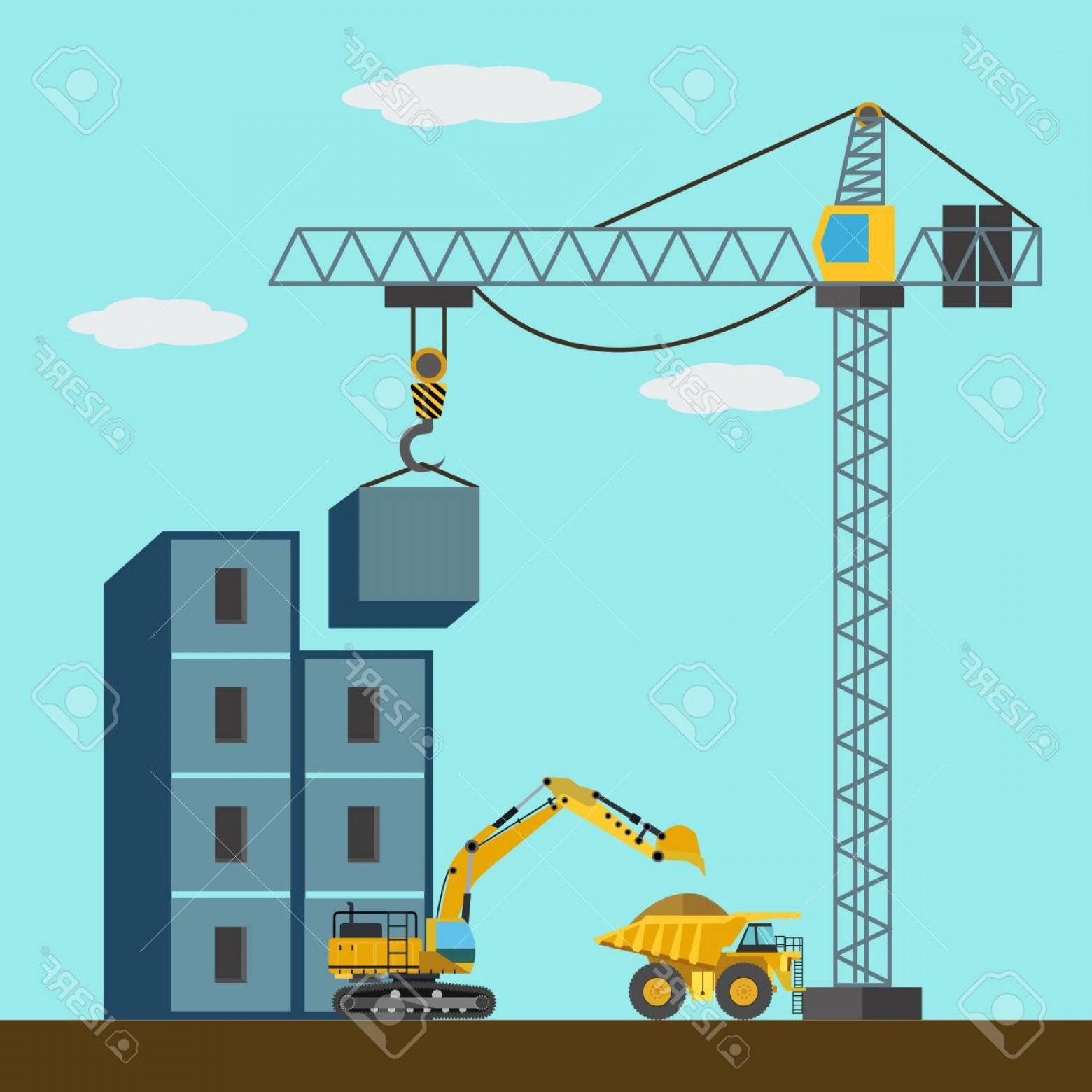 1560x1560 Construction Site Vector Shopatcloth