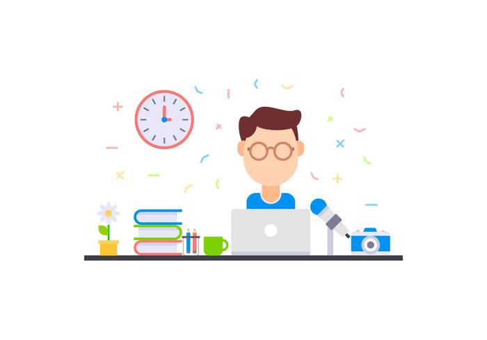 700x490 Internet Content Creator Vectors