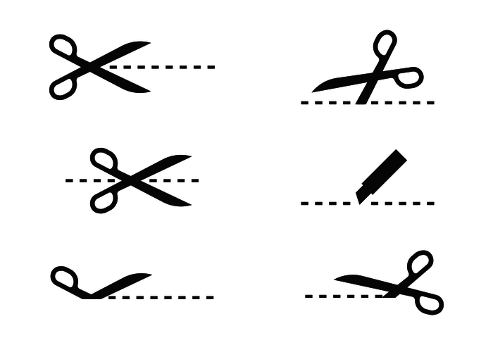 700x490 Cut Free Vector Art