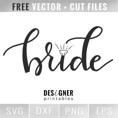 400x400 Free Svg Bride Designer Printables