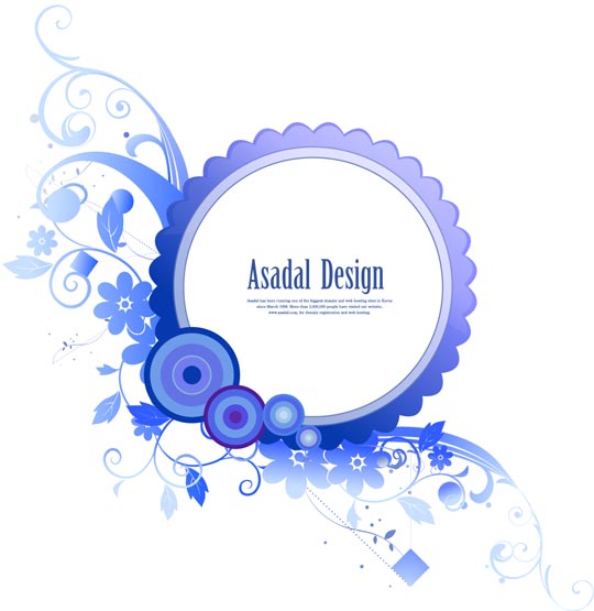 540x555 Spring Labels Vector Design
