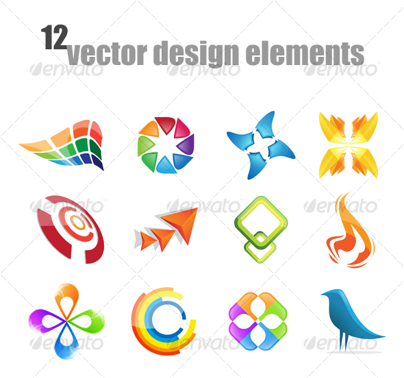 590x552 Vector Design Elements By Dvk Graphicriver