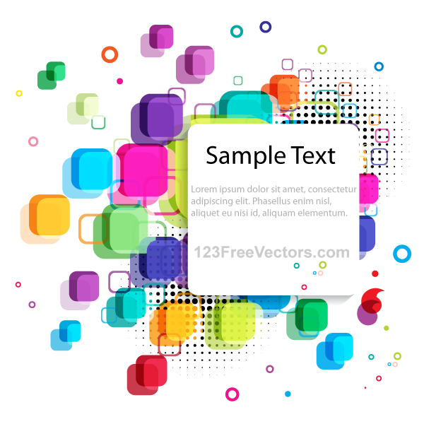 600x600 Free Vector Abstract Colorful Background Banner Design For Your