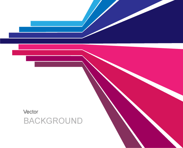 600x484 Colorful Stripes Perspective Vector Background 123freevectors