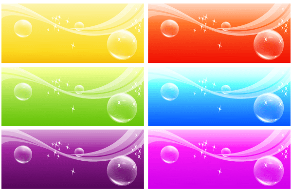 600x394 Free Vector Banner Background 123freevectors