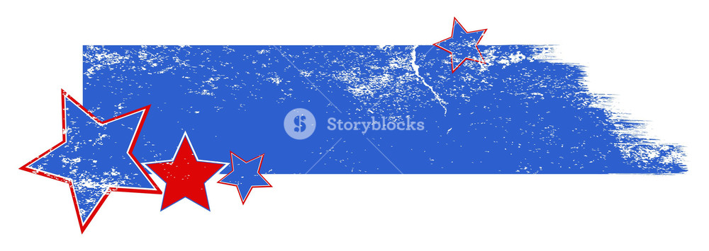 1000x355 Grunge Banner Design Background Vector Royalty Free Stock Image