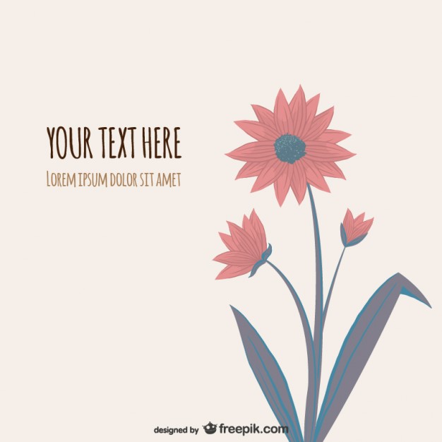 626x626 Flower Illustration Vector Vector Free Download