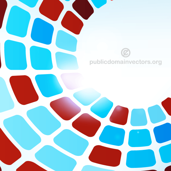 600x600 Abstract Tiles Background In Circular Design Vector 123freevectors