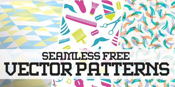 597x298 Pattern Design 35 Seamless Free Vector Patterns Pattern And