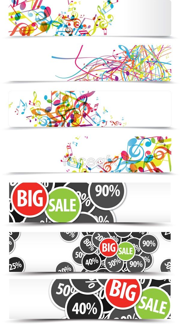 600x1078 Dynamic Sales Banner Vector Designs Sale Banner