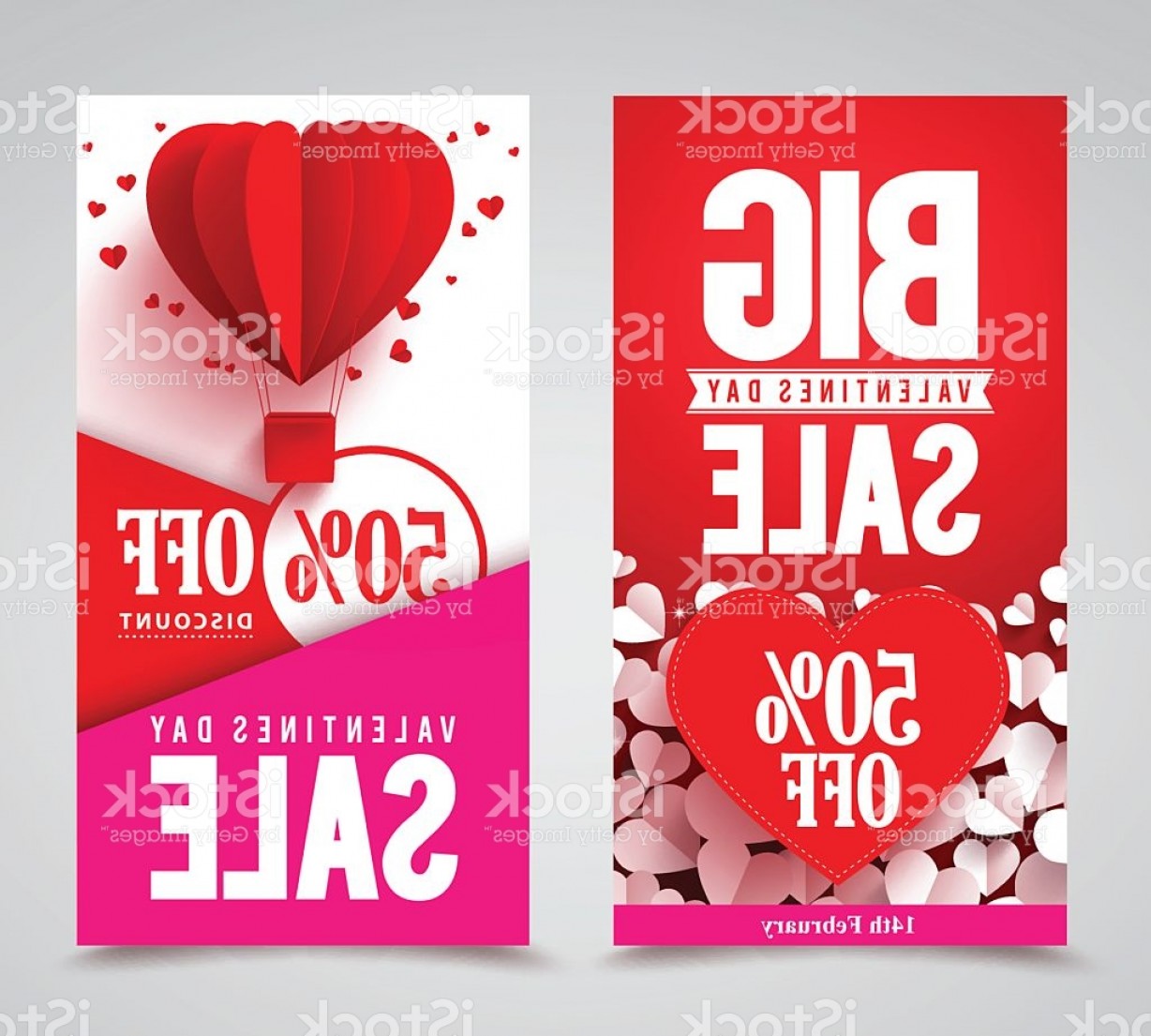 1228x1105 Valentines Day Sale Vector Poster Designs And Web Banners Gm