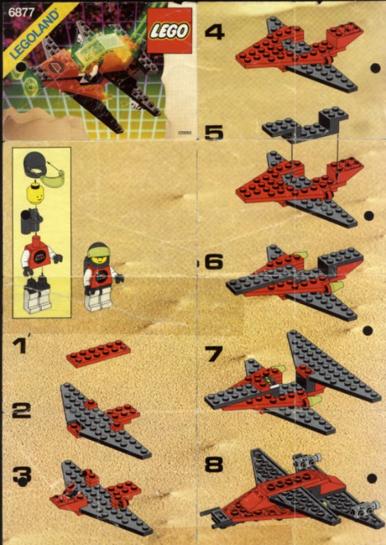 545x769 Lego Vector Detector Instructions 6877, Space