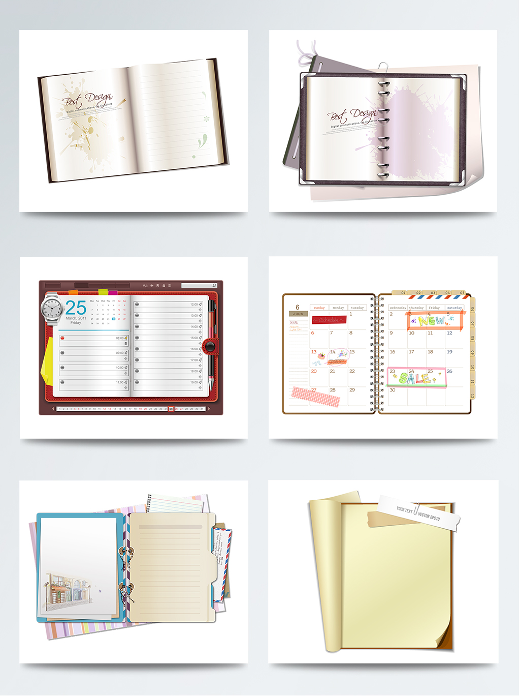 1024x1369 Vector Diary Notebook Psd Image Free Download Psd Files