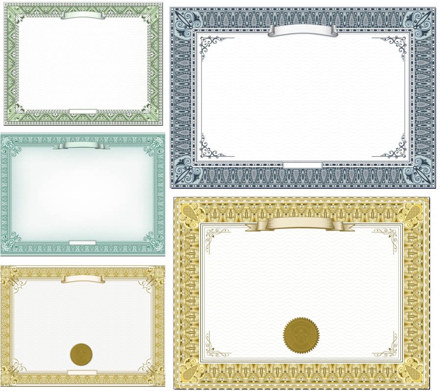 900x800 Frames For Certificate Amp Diploma Vector Free Vectors Amp Images In
