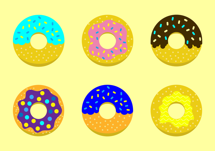 700x490 Donut Vectors