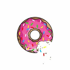 236x236 Free Vector Donut Drawing