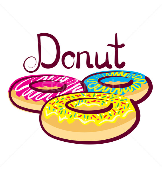 569x600 Vector Donut Vector Illustration Konstantin Li (Leedsn