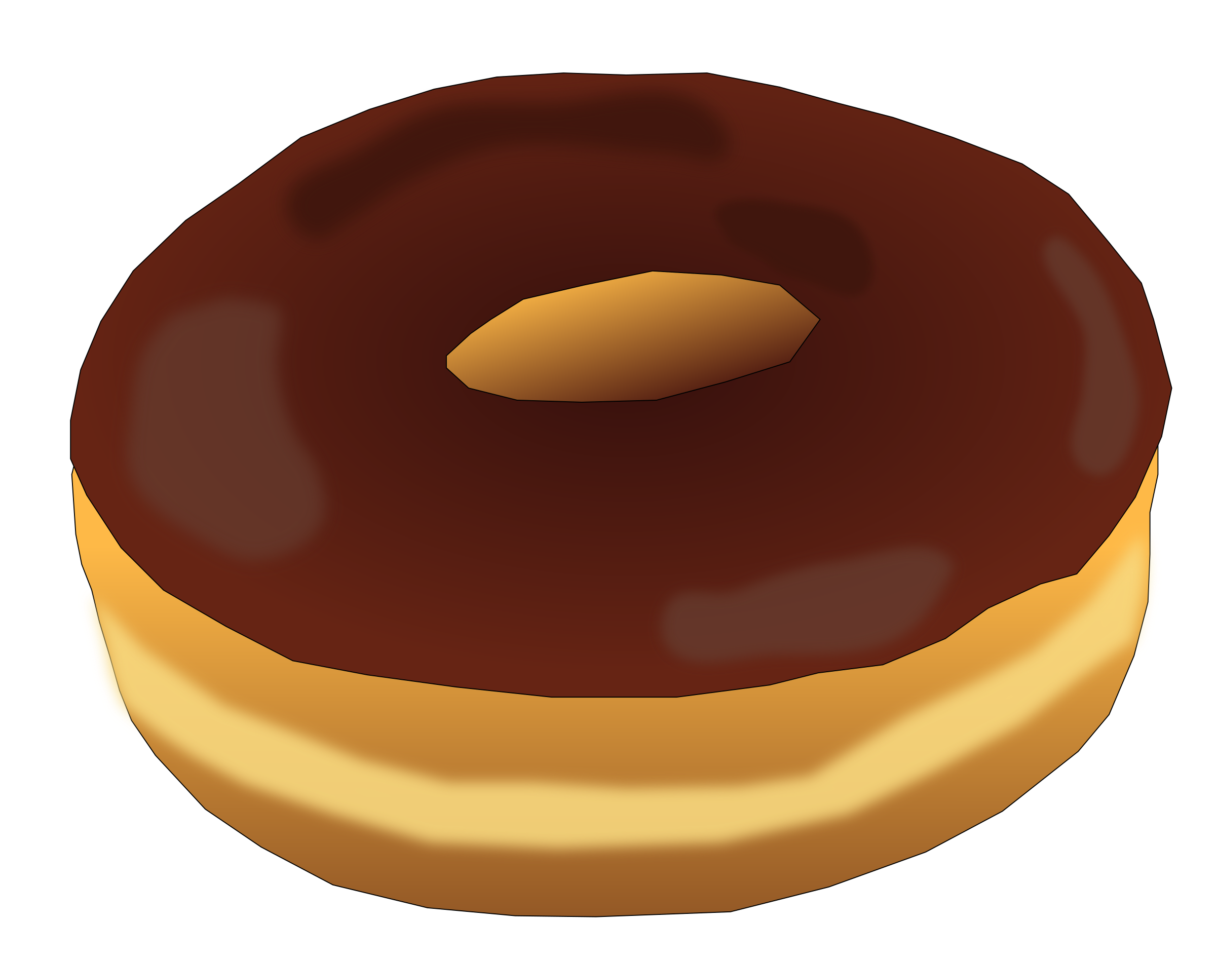 2400x1897 19 Vector Donut Home Huge Freebie! Download For Powerpoint