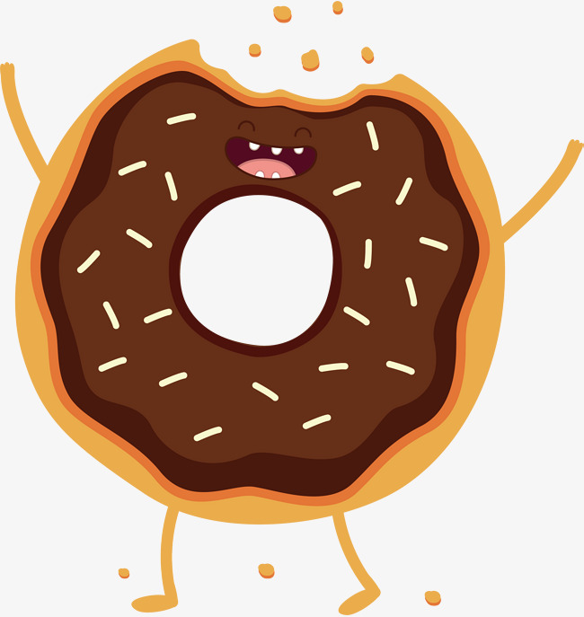 650x687 Chocolate Donut Vector, Donuts, Hand Painted, Chocolate Png And