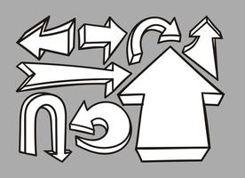 276x200 Hand Drawn Arrow Free Vector Art