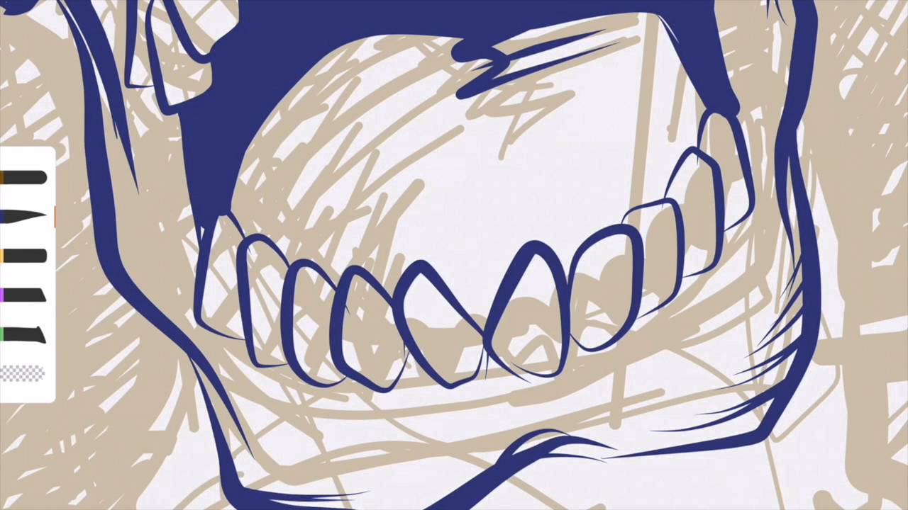 1280x720 Pencilosaurus Vector Illustration On Ipad Pro And Adobe Draw