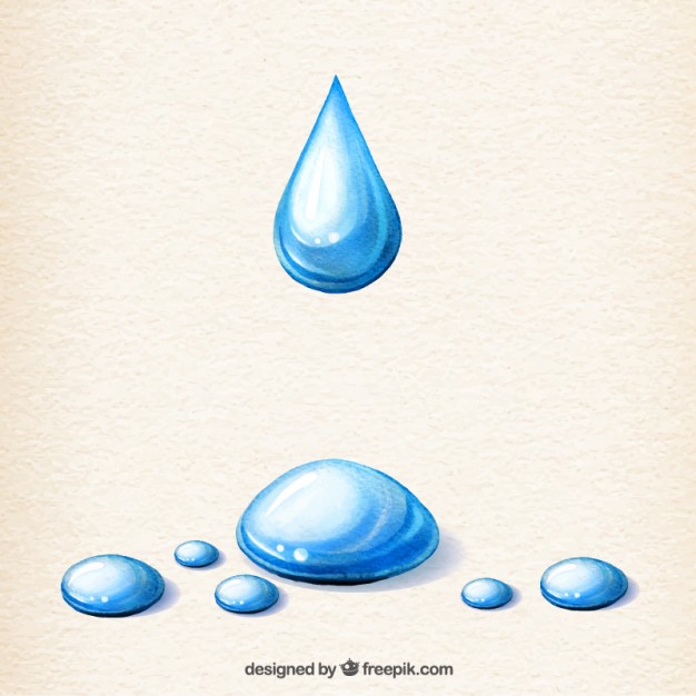 626x626 Water Droplets Vector Free Download
