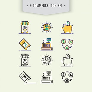 310x310 Vector Ecommerce Icons Eps, Psd, Svg, Ai File Free Graphics Uihere
