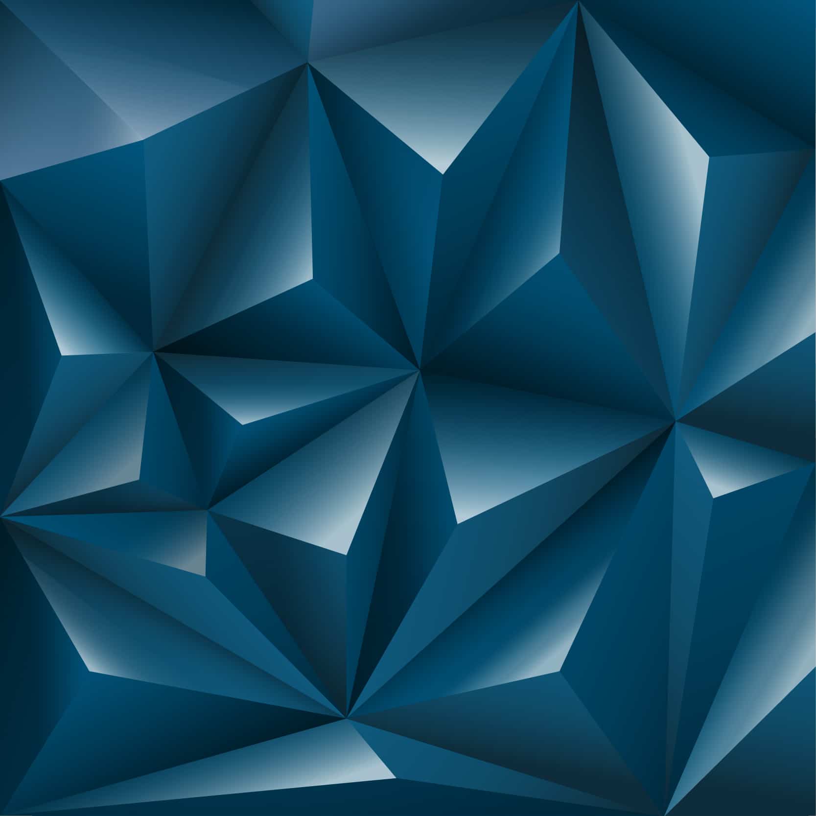 1667x1667 Tutorial Vector 3d Triangle Effect Design Crawl