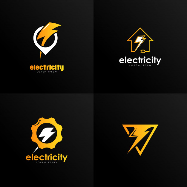626x626 Electricity Logo Vector Vector Premium Download