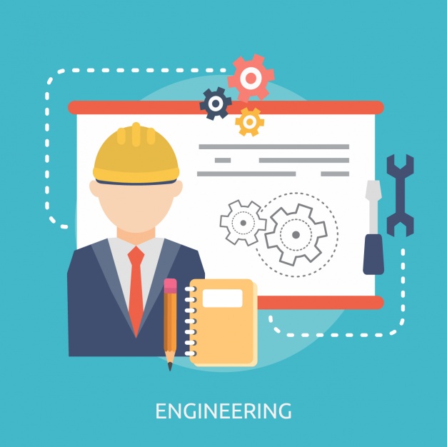 626x626 Engineering Background Design Vector Free Download