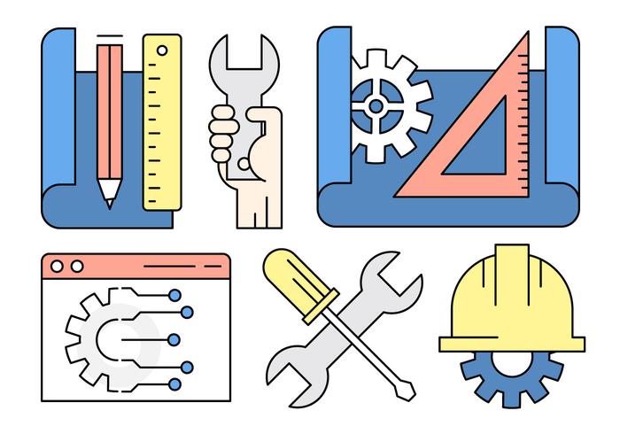 700x490 Free Engineering Vector Collection