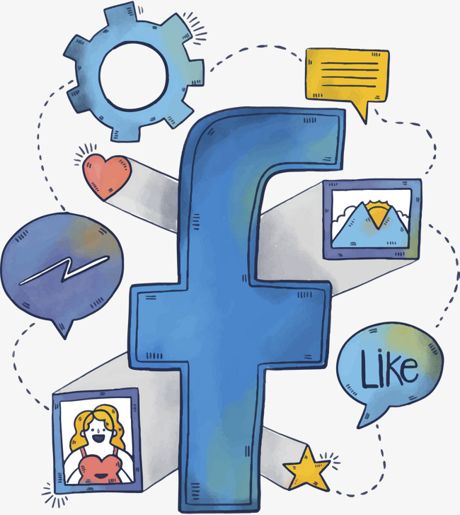 650x727 Vector Facebook, Gear, Information, Microblogging Png And Vector