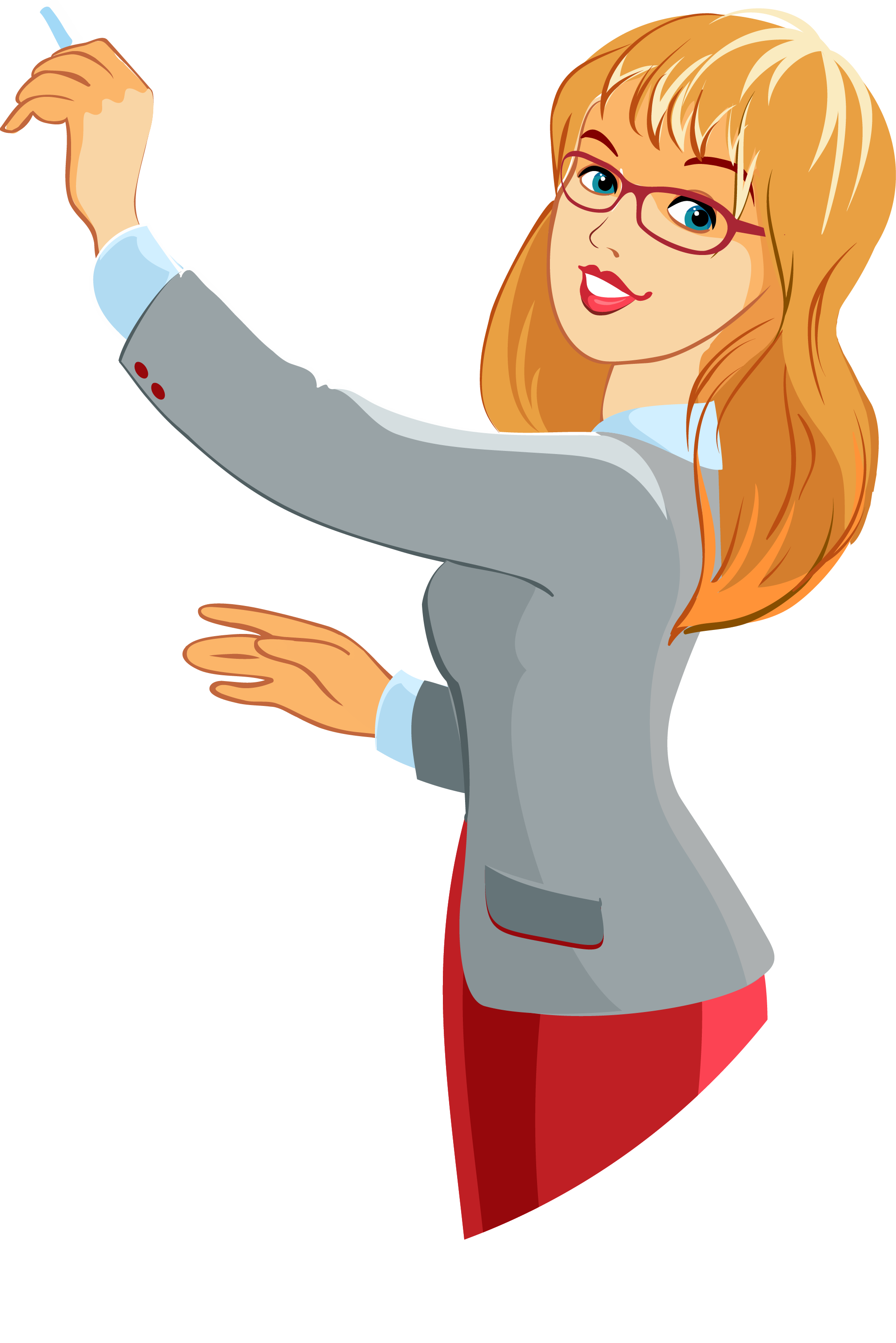 2017x3023 Teacher Character Cartoon Illustration