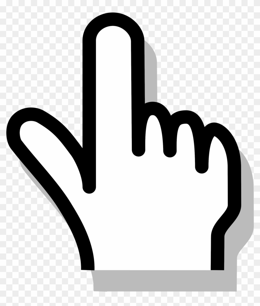 840x990 Pointing Finger 01 Svg Vector File, Vector Clip Art