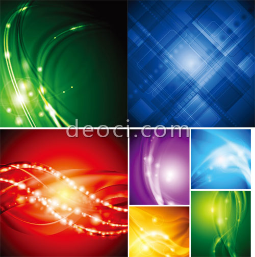 500x504 7 Vector Colorful Abstract Background Illustrator Ai Eps File Free