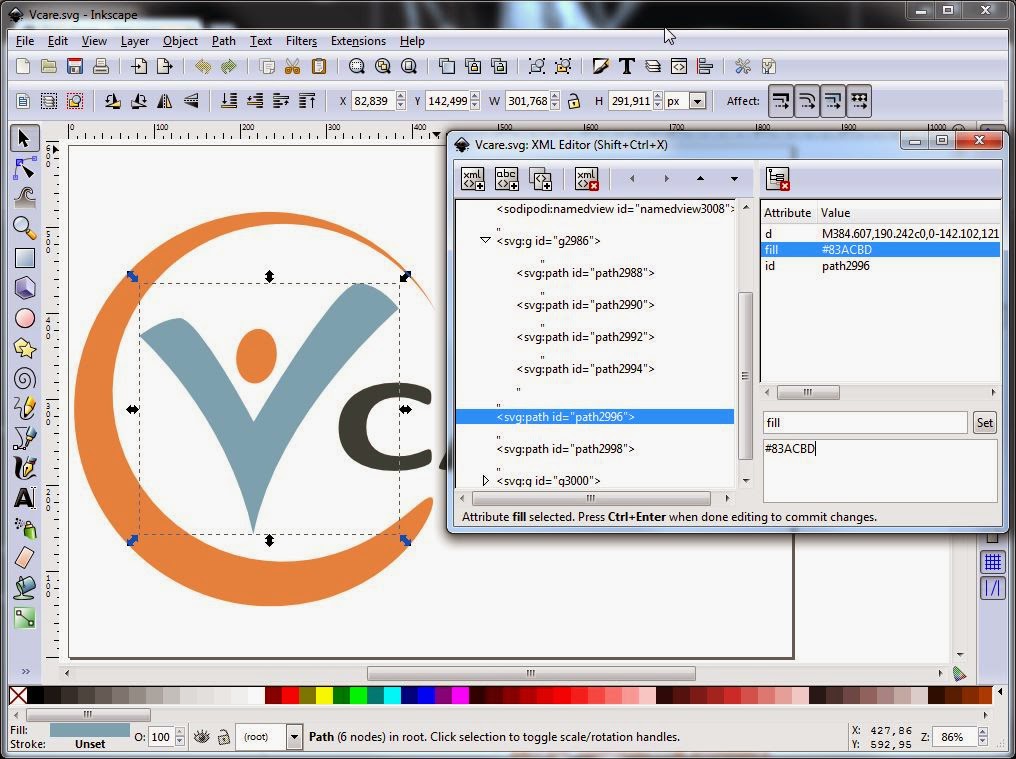 1016x759 Tutorial How To Create A Logo In Inkscape Lebende Bilder