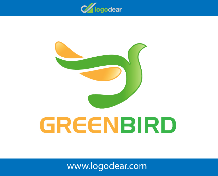 845x684 Green Bird Modern Logo Design Vector File Free Download Now