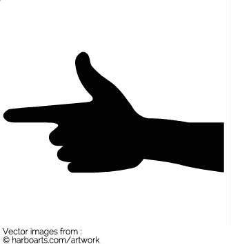 335x355 Download Hand With A Pointing Finger