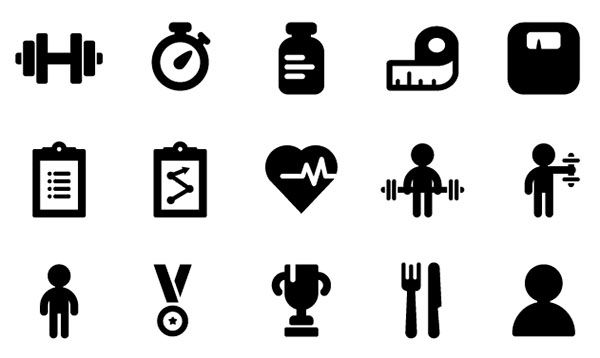 600x358 Ios Icons Vector Fitness Icons Ic