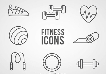 352x247 Fitness Elements Icons Free Vector Download 446387 Cannypic