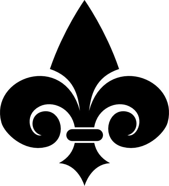 540x593 Fleur De Lys Clip Art Free Vector In Open Office Drawing Svg
