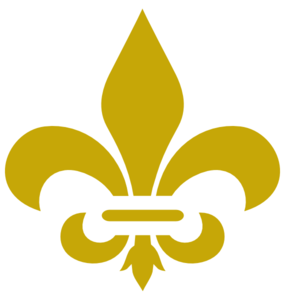 285x299 Yellow Fleur De Lis Clip Art